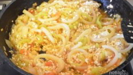 паэлья из морепродуктов