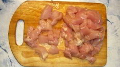 паэлья с курицей и креветками