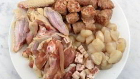 паэлья с курицей и овощами