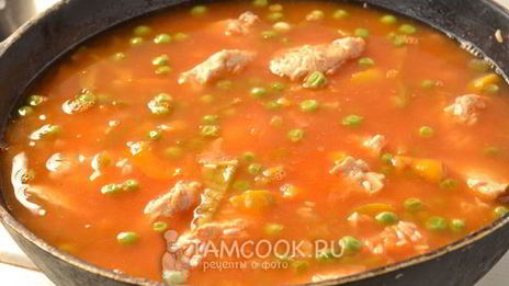 паэлья с курицей