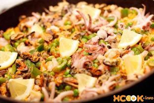 Паэлья с морепродуктами