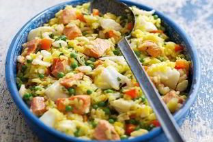 Паэлья с рыбой