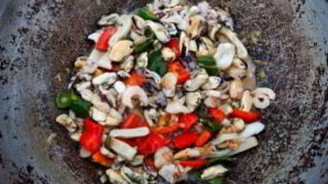 паэлья в казане