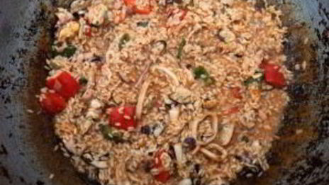 паэлья в казане