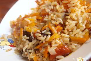 Плов детский с сухофруктами