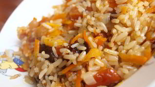 Плов детский с сухофруктами