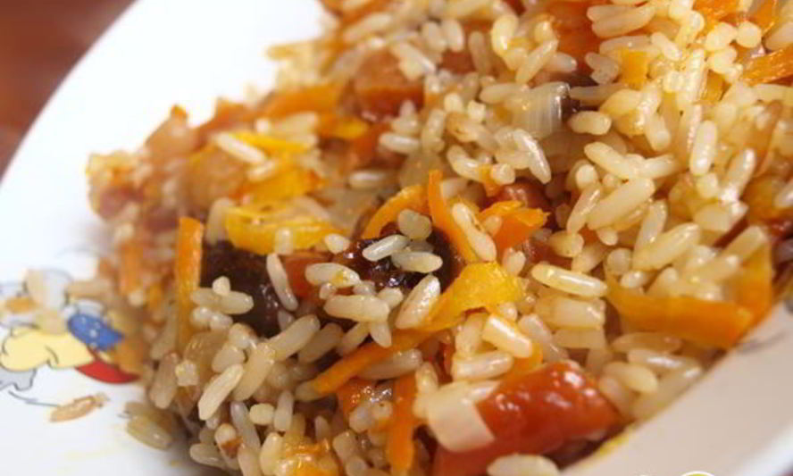 Рецепт плов детский с сухофруктами