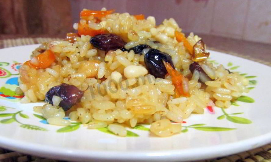 Рецепт плов фруктовый