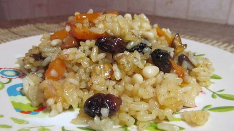 плов фруктовый