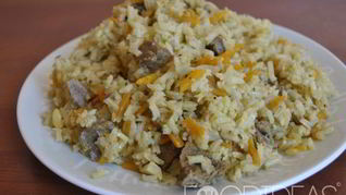 Плов из говядины