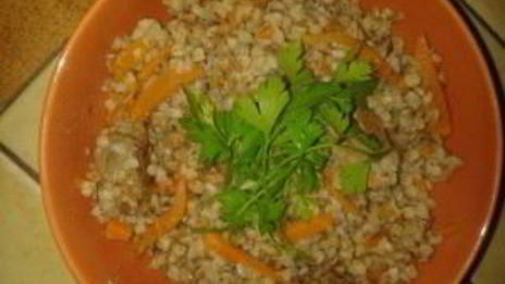 плов из гречки в мультиварке