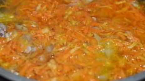 плов из курицы на сковороде