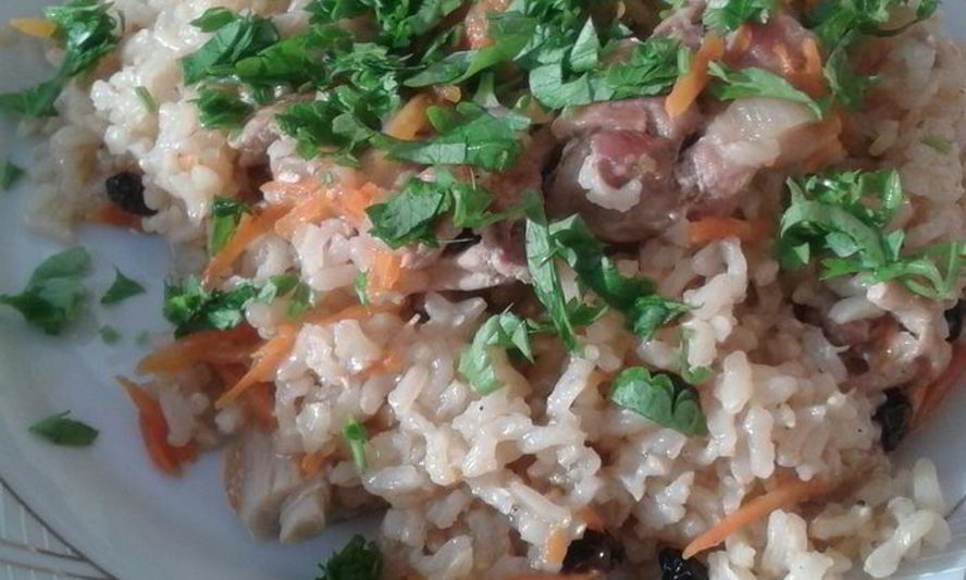 Рецепт плов из курицы на здоровье