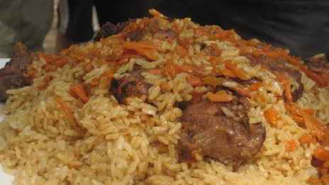 плов на костре