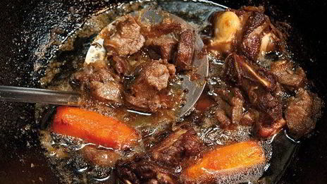 плов по-фергански в сковороде вок