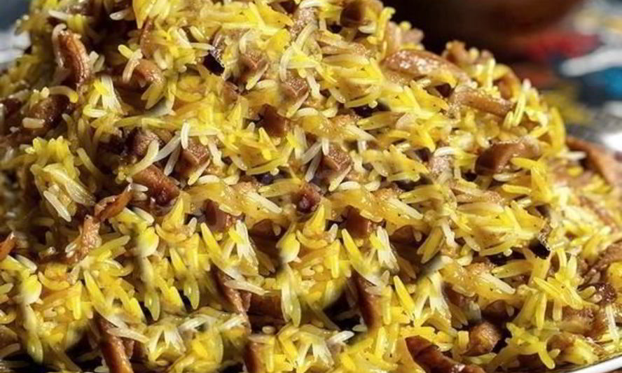 Рецепт плов с айвой