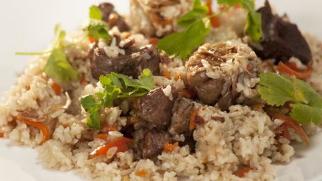 плов с барбарисом