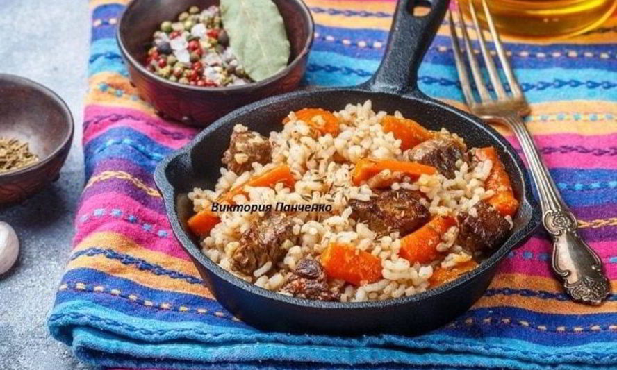 Рецепт плов с говядиной и рисом девзира