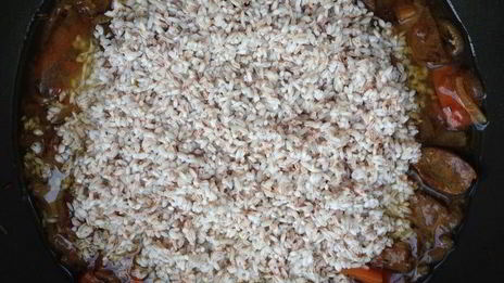 плов с говядиной и рисом девзира