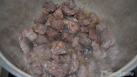 плов с говядиной