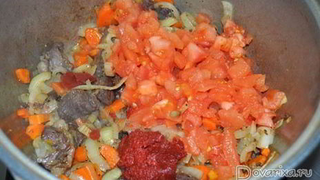 плов с говядиной