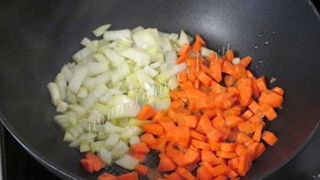 плов с грибами