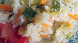 Плов с кабачками