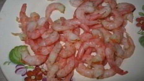 плов с креветками