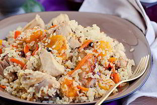 Плов с курицей в мультиварке