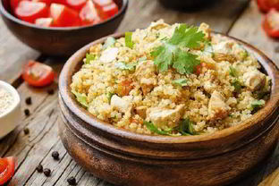 Плов с курицей