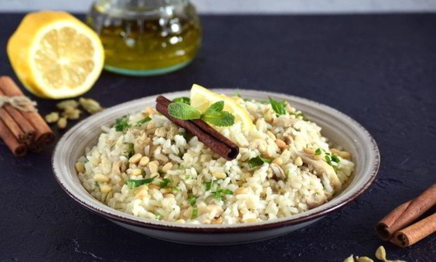 Рецепт плов с лимоном и кедровыми орешками