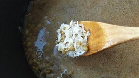 плов с машем и телятиной