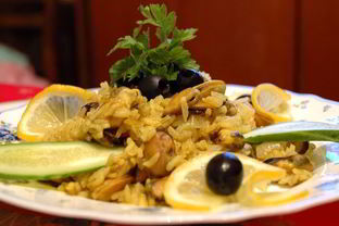 Плов с мидиями в мультиварке