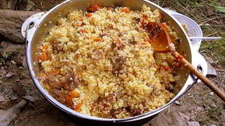 Плов с тушенкой