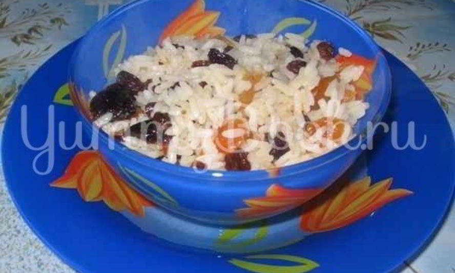 Рецепт плов сладкий