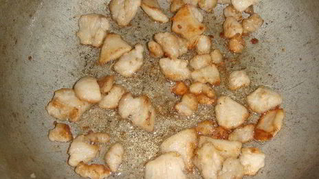 плов со свининой и яблоками