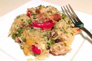 Плов со свинины