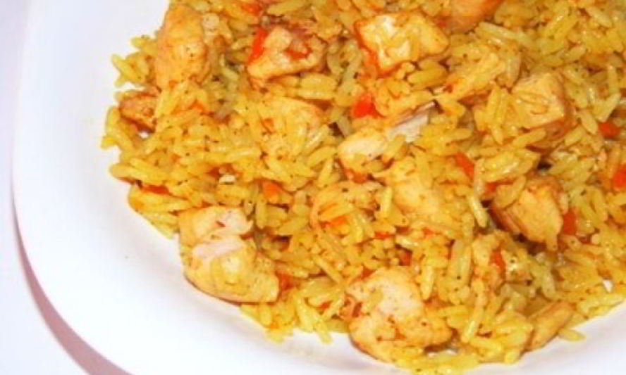 Рецепт плов в духовке с курицей