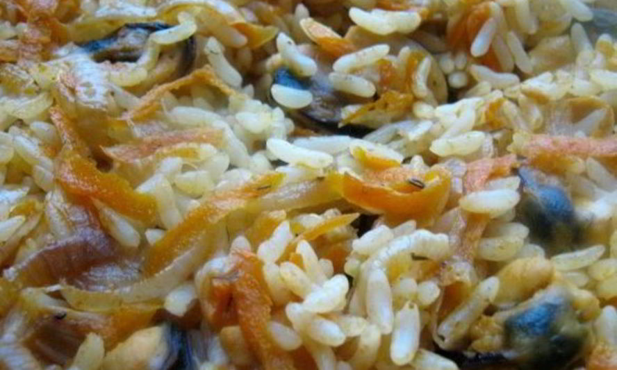 Рецепт плов в духовке в казане