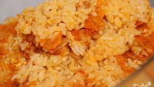 Плов в микроволновке с курицей