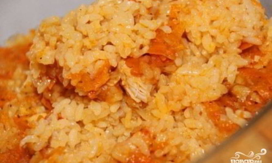 Рецепт плов в микроволновке с курицей