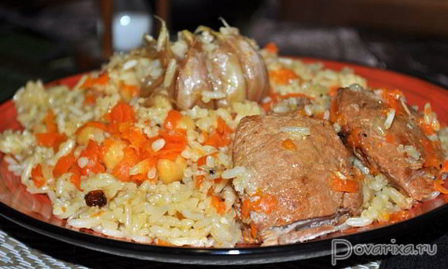 Рецепт самаркандский плов