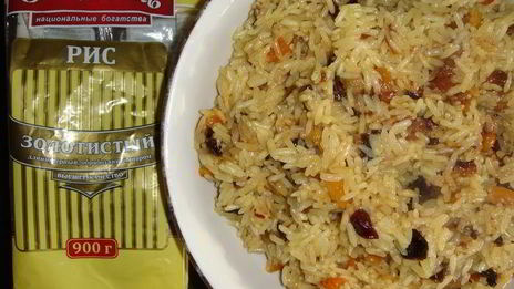 сладкий шах-плов