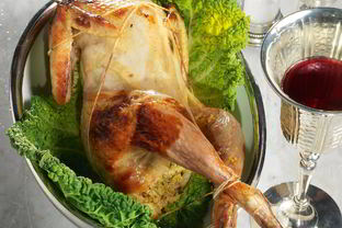 Цесарка с пряным пилавом из киноа