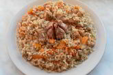 Узбекский плов с курицей домашний