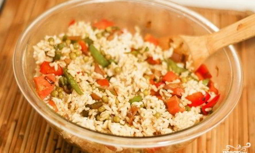 Рецепт вегетарианский плов в мультиварке