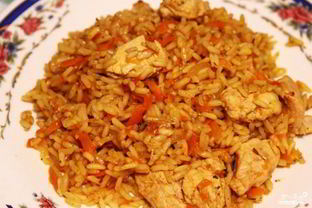 Вкусный плов с курицей