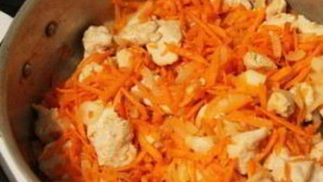 вкусный плов с курицей