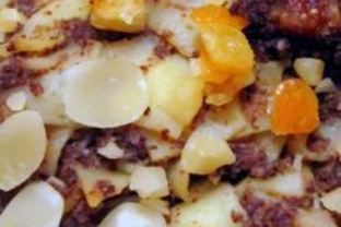 Польская лапша с медом и маком