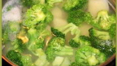 пюре картофельное с брокколи